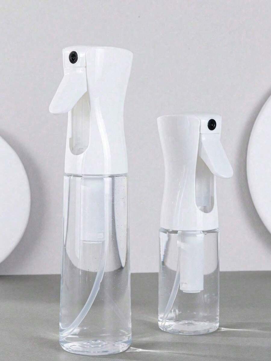 1pc High Pressure Spray Bottle, Simple Wash Liquid Dispenser For Bathroom, Cleaning Spray Bottle, Fine Mist Facial Mister, Mini Alcohol Disinfection Spray Bottle, Toner Container, Bathroom Spray Bottle - Multicolor - View 1