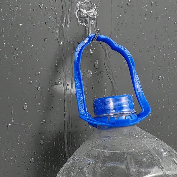 20 Peças Ganchos Adesivos Ultra-Claros e Resistentes - Ganchos Utilitários Autoadesivos Sem Furos e Sem Resíduos, À Prova d'Água para Cozinha, Banheiro, Casa e Dormitório, Organização Multiuso