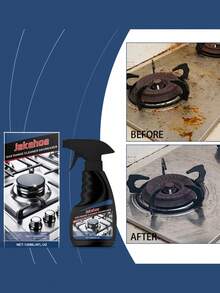 jakehoe 炉灶清洁剂,适用于清洁厨房炉灶和抽油烟机上的顽固油渍和污渍。也是一款出色的家居清洁抛光剂,是馈赠亲朋好友的节日佳品,包括圣诞节和新年礼物、家居用品、蜡、厨房配件、圣诞装饰品、圣诞礼物等。(新旧版本随机发货。) - 彩色 - 查看 11