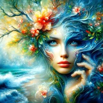 Full Drill Round Diamond Painting Kit For Adults And Beginners, Creative Mosaic Acrylic Art Set For Home Wall Decor Gift, New Diamond Painting Kits, Multi-Size, Gem Crafts