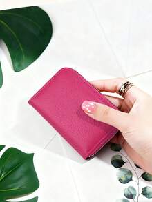 2025 Model Unisex Zipper Card Holder Wallet, Large Capacity Multi-Function Card Case - Multicolor - View 11