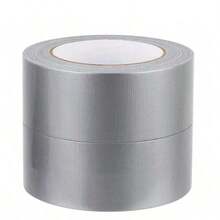 1 Stück/2 Stück Schweres Silber Klebeband - 10m x 5cm, strapazierfähig, flexibel, rückstandsfrei, für alle Wetterbedingungen und handzerreißbar, Großpackung für DIY-Reparaturen und professionelle Anwendungen