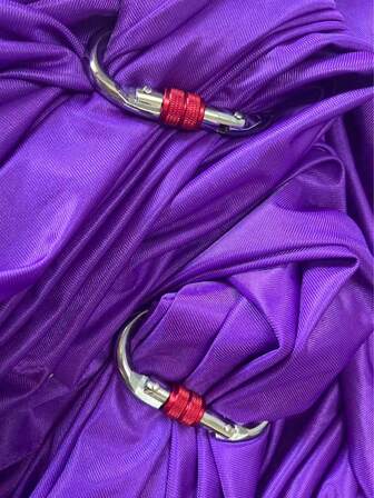 Aerial Silks - 优质空中瑜伽吊床秋千 5.5 x 3 码，适用于反重力瑜伽、倒立练习、提高灵活性和核心力量