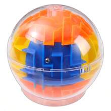 1pc 3D Maze Ball, Maze Ball, Brain-Stimulating Exercise, Logical Thinking Gift - Multicolor - View 11