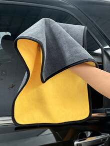 Cleaning Cloth,1/3/5/10pcs High Density Coral Fleece Car Wash Towels, Double-Sided Thick Absorbent Automotive Cleaning Cloths, Glass Wiping Rags, Suitable For Auto Repair Shops, Hotels And Restaurants Cleaning