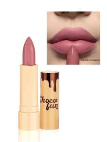 Soft Matte Choco Fun Lipstick With Castor Oil FZ20086 - Fenzza - BATOM DE MORANGO - 查看 3