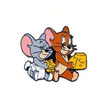 华纳兄弟 1/6 件装经典喜剧卡通胸针创意趣味珐琅别针金属徽章首饰服装背包配饰礼品