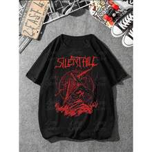 Silent Hill T-Shirt - Video Game, Electronic Game, Fiction, Horror, Fear, Geek, Unisex, Men's/Women's, 100% Cotton, Top Premium Streetwear, New Release, Immediate Shipping, Various Colors!! Plus Size - Kim tự tháp trắng - Xem 2