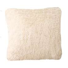 Set de 2 fundas de cojín de terciopelo de un solo lado, 40x40cm (sin almohada), suaves y cómodas, abrigadas y blandas, lavables en máquina, de alta calidad, con diseño de cremallera oculta, ideales para la decoración de sofá, salón y dormitorio. - Blanco - Ver 2