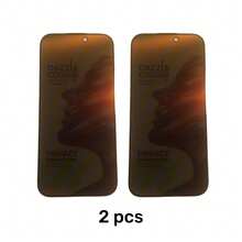 2 piezas Protector de pantalla de vidrio templado con película de color verde y rojo, cobertura de pantalla completa, efecto espejo, antihuellas, antiespía y antiparpadeo para iPhone 17 Pro Max, 17/17pro/16promax/15/14/13/15plus - Láminas anti-mirones coloridas - 2 - Ver 15