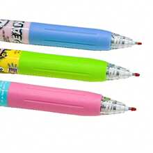 1set/6PCS/SET Kawaii Snoopy Heart-Shaped Press Pen - High-Value Ins Limited Edition 0.5mm Black Gel Pen, Cute Student Girls' Exam Writing Pen, Smooth Ink School Supplies