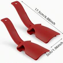 2pcs Slouchy Shoe Helper, Portable Shoe Horn, Suitable For Elderly Who Have Difficulty Bending (Unisex)