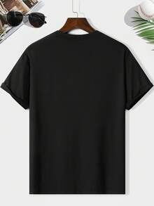 Funny Christmas Gingerbread T-Shirt , "Everyone Loves A Ginger" Graphic Tee , Heavyweight 200gsm 100% Unisex , Ginger Hair Design , For Men & Women , Holiday Party Outfit , Casual Crewneck Top , Christmas Gifts & Casual Attire - 黑色 - 查看 4