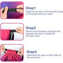 Gym Drawstring Backpack Water Resistant String Bag Nylon Cinch Sport Bag Sackpack - 1 - Ver 5