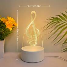 復古恐龍 3D 小夜燈，USB 供電，LED 環境燈，檯燈，床頭伴侶燈。適用於書房、臥室、客廳、遊戲室，聖誕節/新年/生日/節日禮物。 - 彩色 - 查看 25