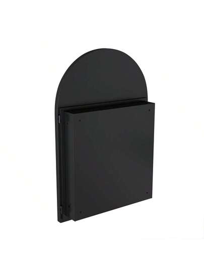 Elegante Oval Spiegel Cabinet, Built In Medicine Wand Mounted Cabinet Metal Frame, Adjustable Shelves, Storage Bathroom, Living Room Bedroom, Goud view 3