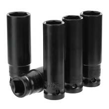 GEARZAAR 20PCS Deep Impact Socket Set 6 Point Metric 8 - 32mm 1/2 Inch Drive Heavy Duty - Default - View 7