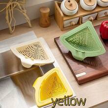 1 件多功能肥皂盒沥水篮、水槽沥水篮、蔬菜水果池米渣过滤器、沥水架 - 彩色 - 查看 9
