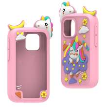 Juguetes de Navidad Teléfono inteligente para niños, regalos de cumpleaños y Navidad para niños de 3 a 10 años, juguetes educativos con teléfono celular, pantalla de 2.8", cámara dual, juegos, música, alarma, calculadora, incluye cordón para teléfono, tarjeta de memoria de alta capacidad y cable de carga.