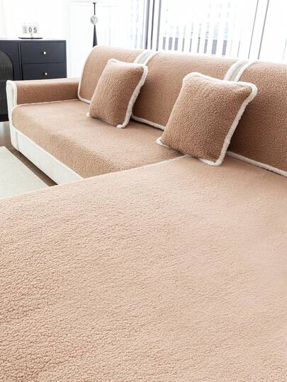 وسادة كنبة مبطنة ذات تصميم حديث وبسيط، ذات لون أحادي دافئ، غطاء كنبة بطراز ريفي بألوان دافئة، مقاوم للانزلاق والخدش من الحيوانات الأليفة، بطانية كنبة مناسبة للاستخدام على مدار السنة للصالة والمطبخ والنوم والمكتب، تناسب كنبات 1/2/3/4 مقاعد والكنبات الركنية، ديكور خريفي، ديكور غرفة، عودة إلى المدرسة، لوازم مدرسية