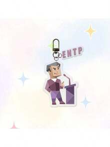 Llavero MBTI, Llavero acrílico personalizado MBTI 16, Accesorio colgante para mochila, Regalo de personaje de dibujos animados, Llavero lindo, Regalo para ella, Regalo para él, Regalo personalizado, Regalo divertido, Regalo para papá, Regalo para novio, Colgante de teléfono - Multicolor - Ver 19