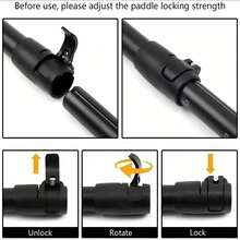 Paddle Adjustment Ring Can Adjust And Control The Tightness And Length Between Paddle Sections. Paddle Clamp Quick Release Paddle Shaft Clamp Adjuster Suitable For Most Paddle Shaft
