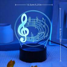 復古恐龍 3D 小夜燈，USB 供電，LED 環境燈，檯燈，床頭伴侶燈。適用於書房、臥室、客廳、遊戲室，聖誕節/新年/生日/節日禮物。 - 彩色 - 查看 23