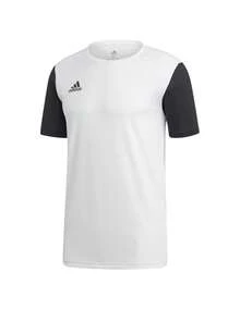 Adidas Camiseta de Fútbol para Hombre - Estilo Atemporal y Confort Máximo con Tejido Climalite Transpirable, de Secado Rápido y Fabricación  con Poliéster Reciclado para Reducir Emisiones, en Color Blanco y Disponible en Tallas S, M, L y XL - Corte Clásico, Silueta Recta y Cuello Redondo para un Ajuste Cómodo y Versátil Ideal para Jóvenes Promesas del Fútbol en la Temporada SS24 - Cuida el Planeta Mientras Juegas con Estilo y Comodidad - Blanco - Ver 4
