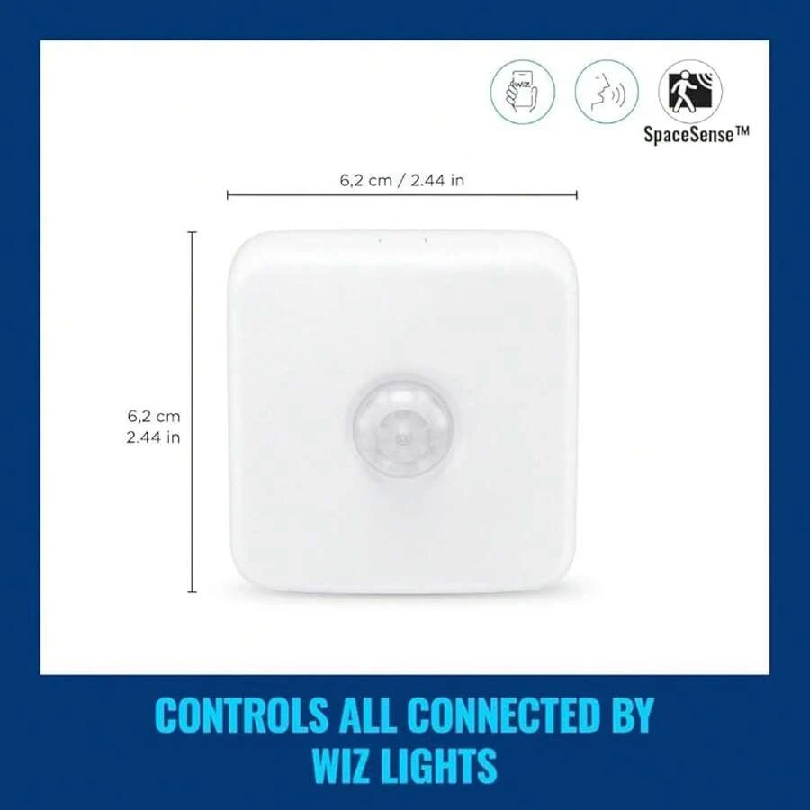 WiZ Sensor de Movimiento Interior inalámbrico (Blanco) - BLANCO - Ver 1
