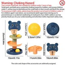 5-Layer Colorful Spiral Ball Tower - Early Education Fun Slide Track Building Blocks Toy Set, Slide Track Ball Tower, Color Recognition Educational Toy, Made Of ABS Material, Perfect Gift For 6-Year-Olds, Suitable For Birthday, Christmas, And Holiday Gifts (Random Color) - Multicolor - View 4