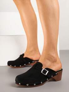 Soft Comfort Clogs For Women - Summer Casual Travel - Black - View 2
