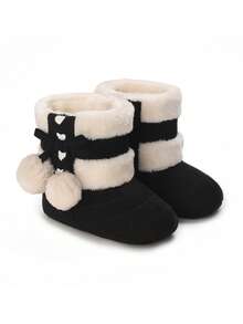 Infant Snow Boots, Soft Sole Warm Prewalker Booties, Autumn/Winter