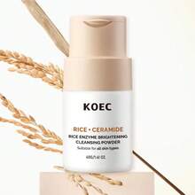 KOEC Rice Enzyme Brightening Cleansing Powder, Gentle Face Wash For Brightening, Radiant Skin, Facial Cleanser For Dry Skin - Apricot - View 1