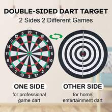 1set Professional Dartboard Set, 4/ 6 Soft-Tipped Darts, Digital Design, Can Be Hung, Durable Material, Suitable For Ages 18 And Above, Suitable For Competitions And Games, Indoor And Outdoor Relaxation Activities, Relieves Eye Fatigue