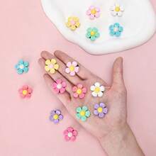 Ella And Emma 16pcs Flower Charm Accessory For Bogg Bags And  Totes Decorative Accessories To Customize Your Beach Tote Bag - 16朵彩虹花 - 查看 6