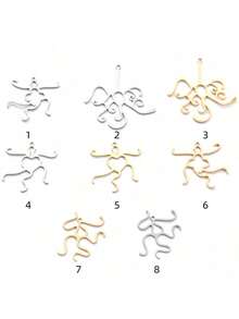 1/5 piezas Base de colgante con rama de árbol chapada en oro, para envolver e incrustar piedras naturales, cristales y perlas de bricolaje