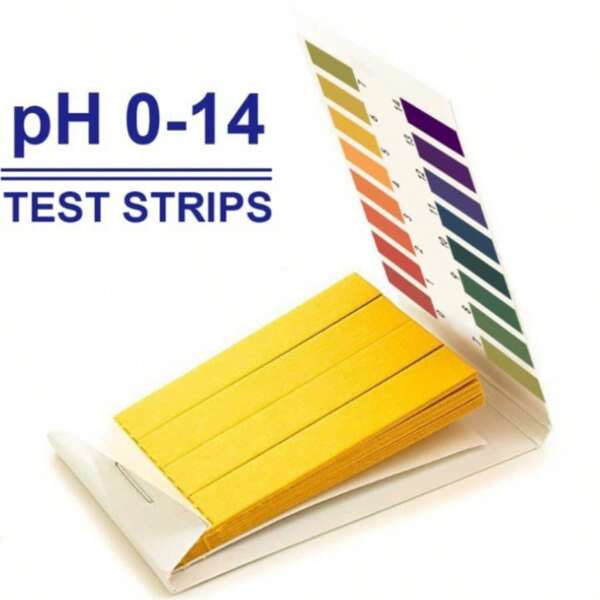 Precision PH Test Strips 1-14, Anti-Wrinkle Paper, No Assembly Required - Suitable For Swimming Pools And Food Safety,Efficient Detection, Simple And Convenient Operation