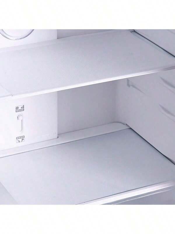4pcs Refrigerator Liners - EVA Translucent Washable Fridge Liner, Can Be Cut Refrigerator Mats For Freezer Glass Shelves, Clear Drawer Liners, Back To School Supplies