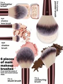 18PCS Combination Makeup Tool Set, Eye Shadow Brush And Eyebrow Brush & Basic Brush And Powder Makeup Brush & Blush Brush And Concealer Brush And Highlighter Brush Ultra Soft Advanced Synthetic Hair For Daily Facial Makeup,Brush Set,Makeup Brush Kit,Make Up Brush Set,Make Up Set Complete,Makeup Brush Set,Complete Makeup Kit,Brush Kit,Brushes Makeup Set,Makeup Gift Set,Set