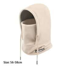 Unisex Outdoor Cycling Thick Windproof Balaclava Hat Scarf, Versatile Thermal Lined Winter Warm Hat, Cycling Cap - Multicolor - View 11