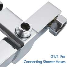 Ashion 单把手淋浴混合龙头，现代单杆淋浴龙头，浴室龙头，优雅淋浴混合龙头，浴室配件，浴室工具