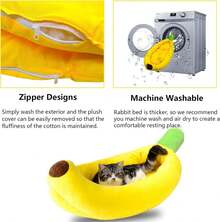 Pet Bed & Crate Mat - Banana - View 3