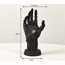 赛博朋克机械手树脂工艺品摆件，Switch游戏手柄桌面支架 - 彩色 - 查看 3