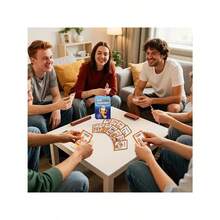 1 Card Game Family Board Game Classic Interactive Party Game Suitable For 2-8 Players Portable And Durable Boxed - The Perfect Choice For Game Nights Birthday Parties And Ice Breaking Events - Màu xanh lam - Xem 7