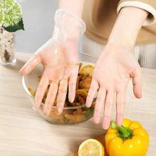 EDI Disposable Vinyl Gloves - Más de 100 grandes - Ver 8