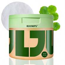 Exfoliating Scrub Pad - Korean Skincare Product Targeting Dark Spots, Wrinkles, And Dull Skin - Moisturizing Facial Treatment Containing Snail Mucin, Niacinamide, Peptides, And Centella Asiatica - 100 Pads - 綠色 - 查看 6