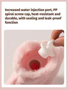 1 túi chườm nước nóng giả lông thú cao cấp 1000ml, mang lại cảm giác dễ chịu và thư giãn cho cổ, lưng, vai, chân và giảm đau bụng kinh. Món quà lý tưởng cho Halloween, Giáng sinh, Lễ Tạ ơn. (Kết cấu và màu sắc có thể hơi khác nhau do sự khác biệt giữa các lô hàng. Chúng tôi xin lỗi vì bất kỳ sự bất tiện nào gây ra.) - Nhiều màu - Xem 8