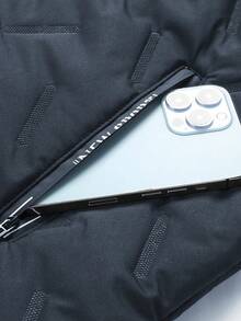 Gilet termico da uomo per autunno/inverno, giacca casual con cappuccio e tasche con zip per attività all'aperto, gilet smanicato per escursionismo e attività all'aperto