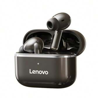  Lenovo EA230-5.4 Bluetooth Headphones: In-Ear Noise-Canceling, Low-Latency, High-Definition Calls, Stereo Sound, Compatible With Multiple Devices.