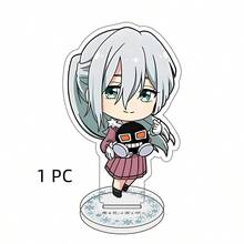 1PC The Fragrant Flower Blooms With Dignity 10CM Acrylic Chibi Keychain Figures Rintaro Kaoruko Waguri Cosplay Model Desk Decor Gift - Multicolor - View 14